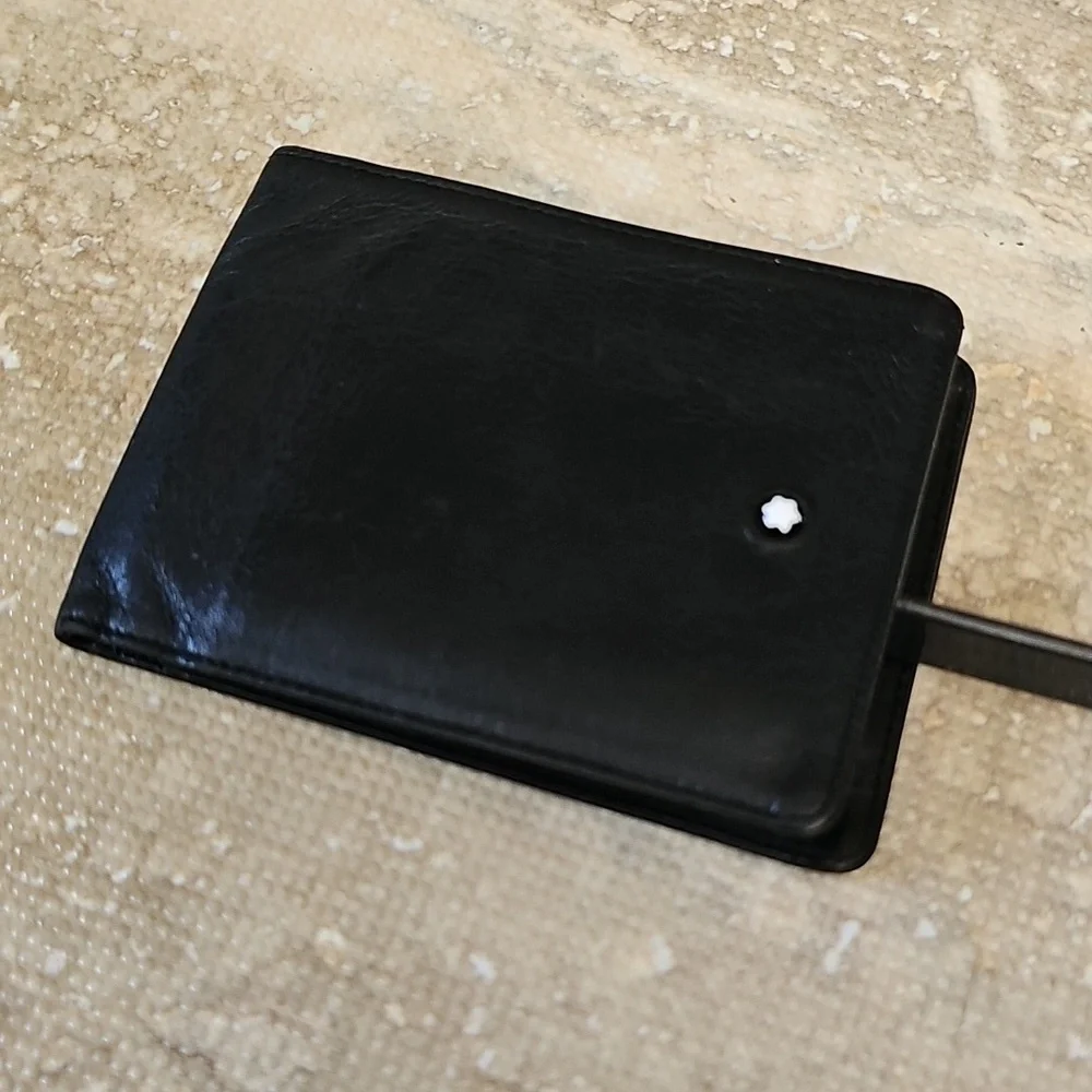 Montblanc Black Leather Wallet